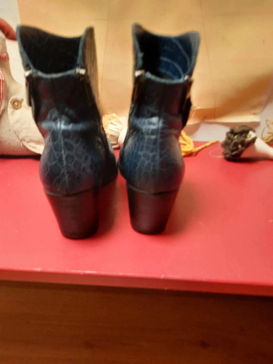 🥀Bottines tout cuir, femme 37. Vero Cuoio. – photo 9